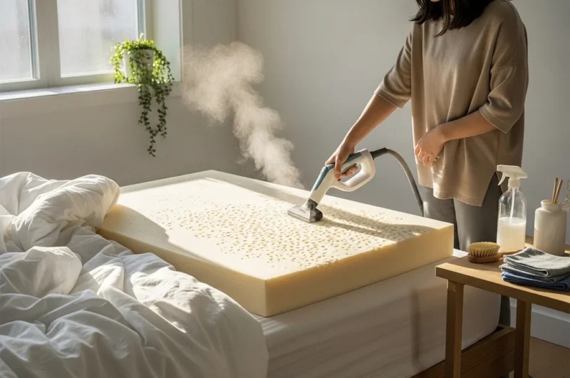 chambre matelas nettoyage