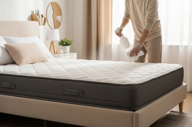 chambre nettoyage matelas