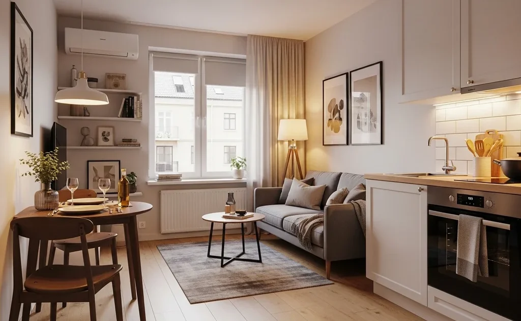 studio appartement minimaliste