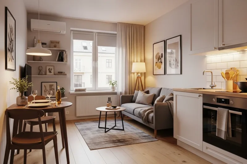 studio appartement minimaliste